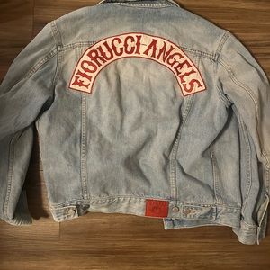 Authentic Fiorucci Denim Jean Jacket Coat